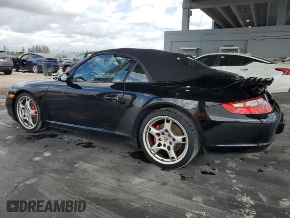 2005 Porsche 911 Carrera S with VIN WP0CB29935S765395, listed as a Copart auction lot 47472855 with 46,271 mi miles and Salvage Title. Bid and sale history available at DreamBid. Image 2.