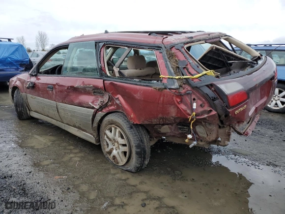 2003 Subaru Legacy Wagon Outback with VIN 4S3BH675137619207, listed as a Copart auction lot 85928134 with 0 mi miles and Salvage Title. Bid and sale history available at carsss.com. Image 2.