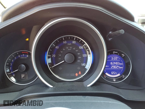 2015 Honda Fit EX-L with VIN 3HGGK5H82FM733495, listed as a Copart auction lot 53849905 with 163,483 mi miles and Salvage Title. Bid and sale history available at DreamBid. Image 9.