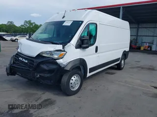 2023 Ram ProMaster Cargo with VIN 3C6MRVHG7PE509176, listed as a IAAI auction lot 42069332 with 72,976 mi miles. Bid and sale history available at carsss.com. Image 18.