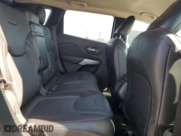 2017 Jeep Cherokee Trailhawk L Plus with VIN 1C4PJMBS4HD237094, listed as a Copart auction lot 61051675 with 104,852 mi miles and Salvage title. Bid and sale history available at DreamBid. Image 11.