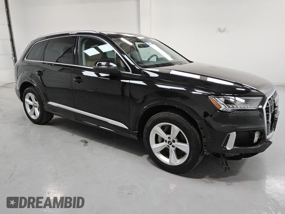 2023 Audi Q7 Premium with VIN WA1AXBF78PD010997, listed as a Copart auction lot 48473305 with 40,258 mi miles and Clean title. Bid and sale history available at DreamBid. Image 4.