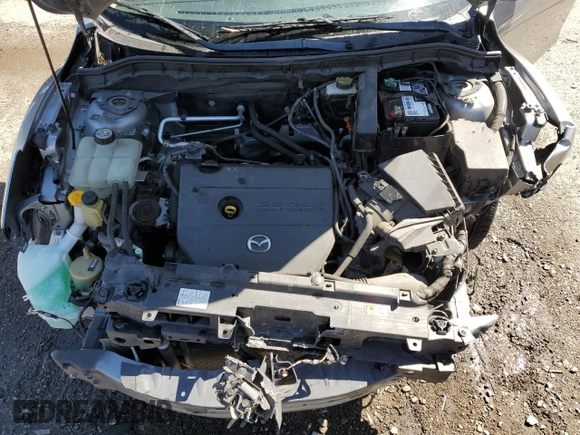 2012 Mazda Mazda3 i Sport with VIN JM1BL1UG5C1678383, listed as a Copart auction lot 47956725 with 95,697 mi miles and Salvage Title. Bid and sale history available at carsss.com. Image 11.