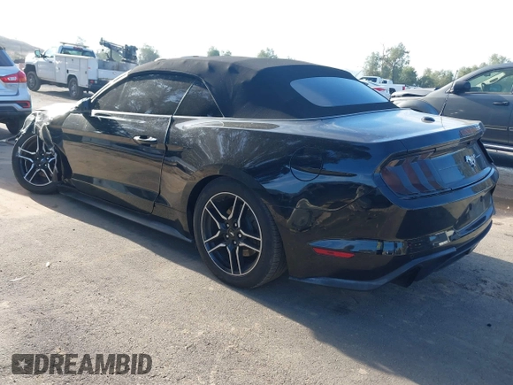 2022 Ford Mustang EcoBoost with VIN 1FATP8UH7N5131062, listed as a IAAI auction lot 41594398 with 30,982 mi miles and . Bid and sale history available at DreamBid. Image 3.