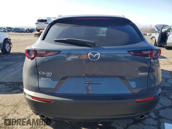 2024 Mazda CX-30 2.5 S Carbon Edition with VIN 3MVDMBCM1RM669385, listed as a Copart auction lot 86720434 with 4,651 mi miles and Salvage Title. Bid and sale history available at carsss.com. Image 6.