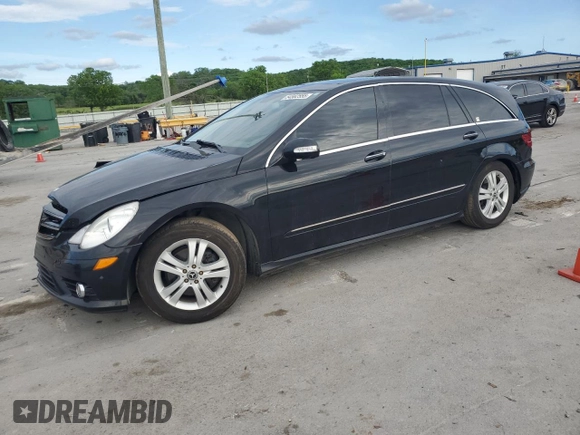 2009 Mercedes-Benz R 3.5L with VIN 4JGCB65E99A095904, listed as a Copart auction lot 54582555 with 212,274 mi miles and Salvage Title. Bid and sale history available at DreamBid. Image 1.
