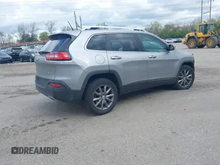 2015 Jeep Cherokee Limited with VIN 1C4PJMDS4FW650454, listed as a IAAI auction lot 42044380 with 123,837 mi miles. Bid and sale history available at carsss.com. Image 4.