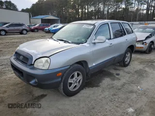 2003 Hyundai Santa Fe GLS with VIN KM8SC13EX3U511026, listed as a Copart auction lot 42346855 with 184,828 mi miles and Clean Title. Bid and sale history available at carsss.com. Image 1.