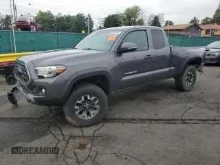 2018 Toyota Tacoma SR5 with VIN 5TFSZ5ANXJX122735, listed as a Copart auction lot 65338155 with 39,603 mi miles and Non repairable. Bid and sale history available at DreamBid. Image 1.