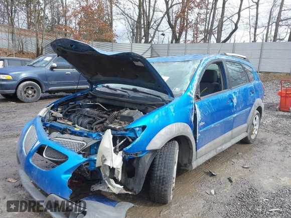 2007 Pontiac Vibe with VIN 5Y2SL65867Z406906, listed as a IAAI auction lot 41667795 with 255,863 mi miles. Bid and sale history available at carsss.com. Image 6.