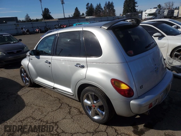 2003 Chrysler PT Cruiser GT z VIN 3C8FY78G93T520488, wystawiony jako Copart lot #46886265 z przebiegiem 137 160 mil mil oraz Szkoda całkowita • Salvage title. Historia ofert i sprzedaży dostępna na DreamBid. Obrazek 2.