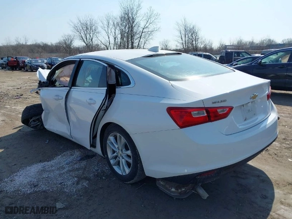 2018 Chevrolet Malibu LT with VIN 1G1ZD5ST3JF197303, listed as a IAAI auction lot 41784787 with 1 mi miles. Bid and sale history available at carsss.com. Image 3.