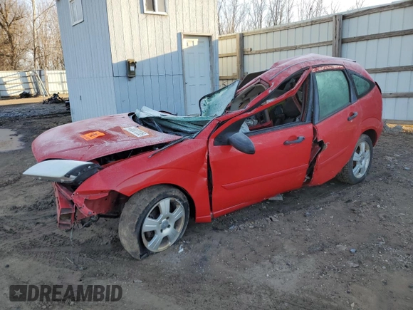 2007 Ford Focus S with VIN 1FAHP37N77W324626, listed as a Copart auction lot 48507335 with Not Provided miles and Clean Title. Bid and sale history available at carsss.com. Image 1.