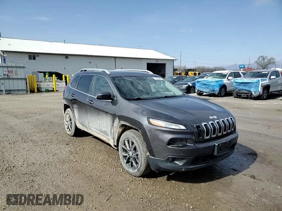 2015 Jeep Cherokee Latitude with VIN 1C4PJMCB8FW714755, listed as a Copart auction lot 51433485 with 174,632 mi miles and Salvage Title. Bid and sale history available at carsss.com. Image 11.