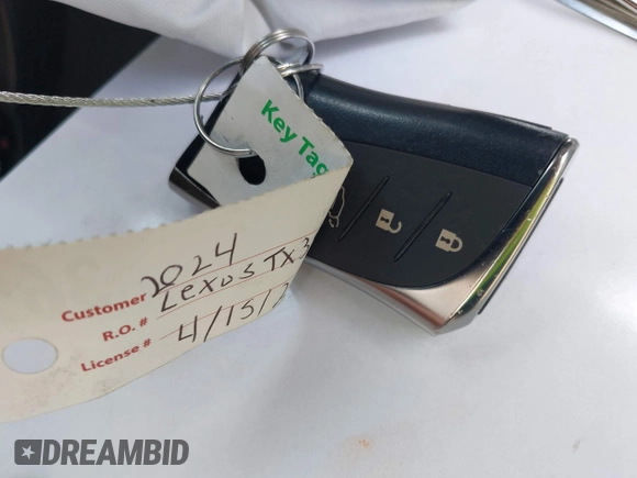 2024 Lexus TX 350 z VIN 5TDAAAB62RS000973, wystawiony jako IAAI lot #42138695 z przebiegiem 14 274 mil mil oraz . Historia ofert i sprzedaży dostępna na DreamBid. Obrazek 11.