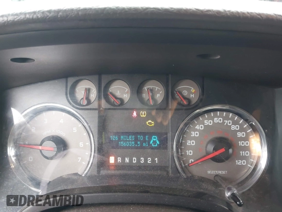 2009 Ford F-150 XL with VIN 1FTPW12V59FA18709, listed as a IAAI auction lot 42053057 with 156,035 mi miles. Bid and sale history available at carsss.com. Image 7.