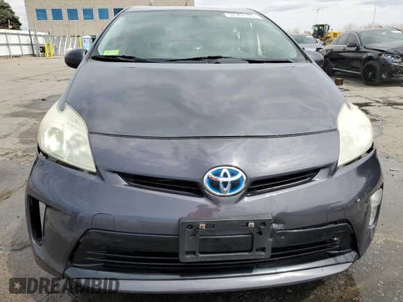 2013 Toyota Prius One with VIN JTDKN3DU9D1644847, listed as a Copart auction lot 52361185 with 129,297 mi miles and Salvage Title. Bid and sale history available at carsss.com. Image 5.