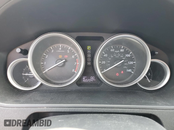 2014 Mazda CX-9 Touring with VIN JM3TB3CA2E0429197, listed as a Copart auction lot 62113795 with 160,204 mi miles and Clean title. Bid and sale history available at DreamBid. Image 9.