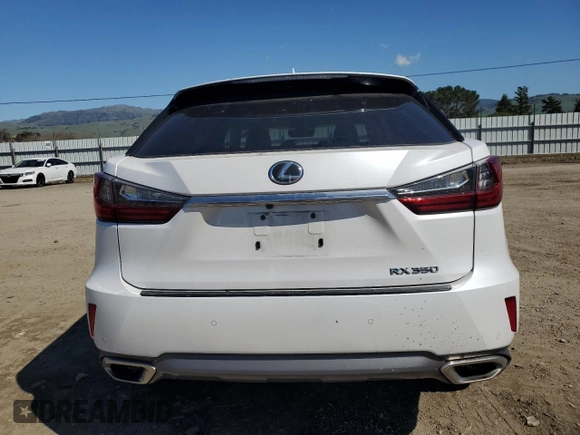 2017 Lexus RX with VIN 2T2BZMCA6HC099687, listed as a Copart auction lot 47294805 with 149,430 mi miles and Salvage Title. Bid and sale history available at carsss.com. Image 6.