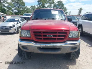 2003 Ford Ranger XL Fleet with VIN 1FTYR44V43PB45754, listed as a IAAI auction lot 42024503 with 196,361 mi miles. Bid and sale history available at carsss.com. Image 12.
