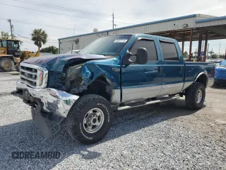 2002 Ford F-250 XL with VIN 1FTNW21F42EB60732, listed as a Copart auction lot 65957715 with 271,884 mi miles and Salvage title. Bid and sale history available at DreamBid. Image 1.