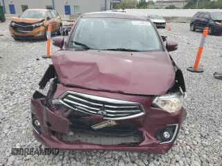 2018 Mitsubishi Mirage G4 SE with VIN ML32F4FJ9JHF15182, listed as a Copart auction lot 73180074 with 75,299 mi miles and Salvage Title. Bid and sale history available at carsss.com. Image 5.
