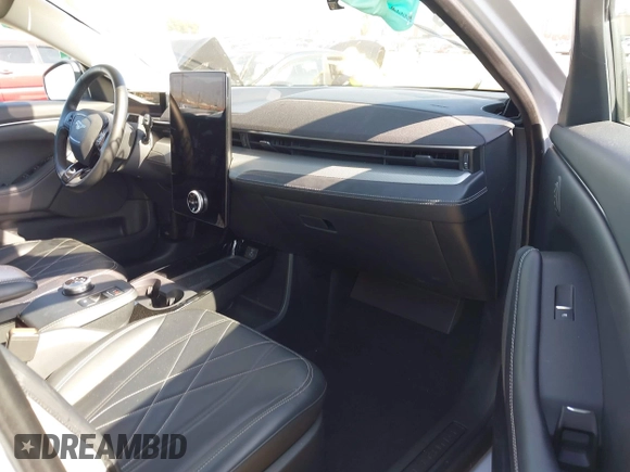 2022 Ford Mustang Mach-E California Route 1 with VIN 3FMTK2SU2NMA43869, listed as a IAAI auction lot 42153585 with 20,444 mi miles and . Bid and sale history available at DreamBid. Image 5.