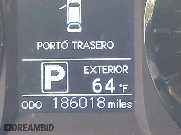 2017 Toyota Sienna LE with VIN 5TDJZ3DC9HS164792, listed as a IAAI auction lot 42263886 with 186,018 mi miles and . Bid and sale history available at DreamBid. Image 15.