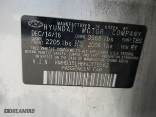 2017 Hyundai Elantra GT with VIN KMHD35LH6HU379562, listed as a Copart auction lot 52121105 with 104,405 mi miles and Clean Title. Bid and sale history available at carsss.com. Image 12.
