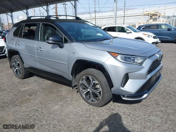 2021 Toyota RAV4 Prime XSE with VIN JTMFB3FV7MD055360, listed as a IAAI auction lot 40798288 with 20,157 mi miles. Bid and sale history available at carsss.com. Image 1.