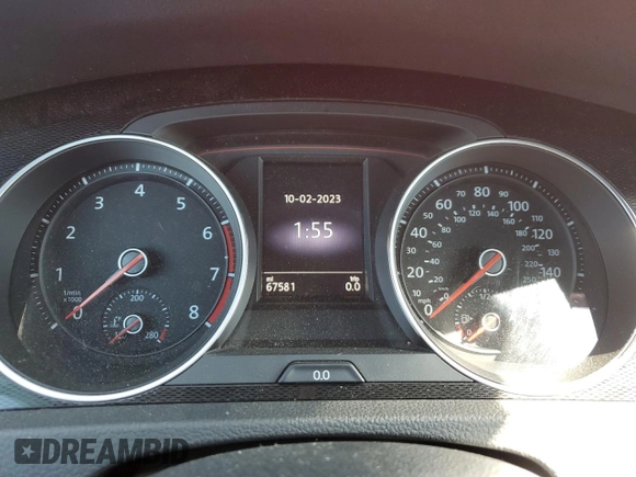 2016 Volkswagen Golf GTI S w/Performance Pkg with VIN 3VW447AU7GM021271, listed as a Copart auction lot 70221943 with 67,581 mi miles. Bid and sale history available at carsss.com. Image 9.