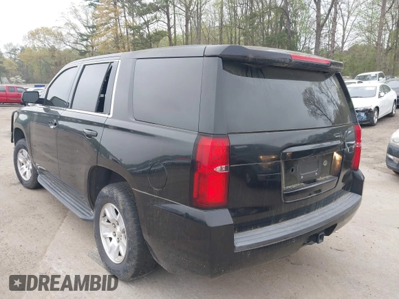 2017 Chevrolet Tahoe Commercial with VIN 1GNLCDECXHR304319, listed as a IAAI auction lot 41924011 with 130,566 mi miles and . Bid and sale history available at DreamBid. Image 3.