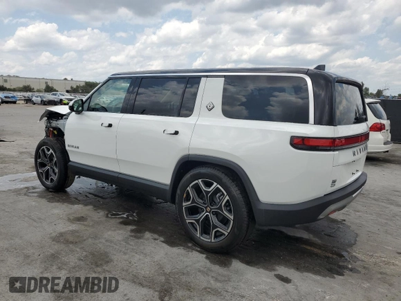2025 Rivian R1S Adventure z VIN 7PDSGBBA5SN067374, wystawiony jako Copart lot #55279895 z przebiegiem 1 120 mil mil oraz Szkoda całkowita • Salvage title. Historia ofert i sprzedaży dostępna na DreamBid. Obrazek 2.
