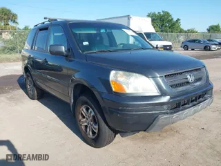 2003 Honda Pilot EX with VIN 2HKYF18533H612563, listed as a IAAI auction lot 41986321 with 259,252 mi miles. Bid and sale history available at carsss.com. Image 1.