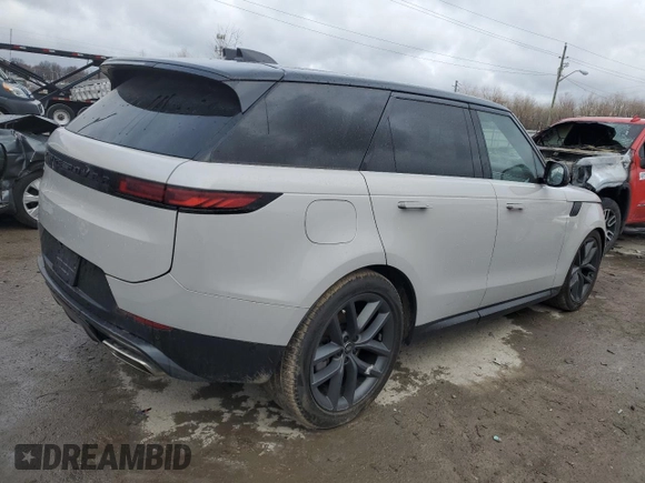 2024 Land Rover Range Rover Sport SE with VIN SAL1P9EU1RA171310, listed as a Copart auction lot 49825945 with 13,514 mi miles and Salvage title. Bid and sale history available at DreamBid. Image 3.