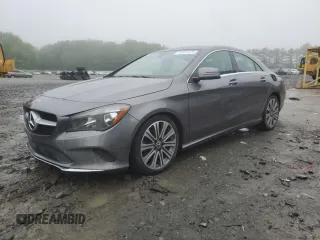 2018 Mercedes-Benz CLA 250 z VIN WDDSJ4EB8JN674446, wystawiony jako Copart lot #55937475 z przebiegiem Nie podano mil oraz Szkoda całkowita • Salvage title. Historia ofert i sprzedaży dostępna na DreamBid. Obrazek 1.