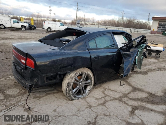2014 Dodge Charger RT Plus with VIN 2C3CDXDT1EH221709, listed as a Copart auction lot 43380165 with 0 mi miles and Salvage Title. Bid and sale history available at carsss.com. Image 3.