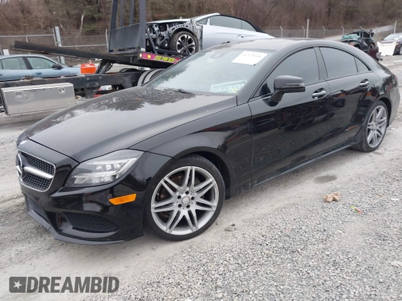 2016 Mercedes-Benz CLS 400 with VIN WDDLJ6FB6GA186496, listed as a IAAI auction lot 41373905 with Not provided miles and . Bid and sale history available at DreamBid. Image 2.