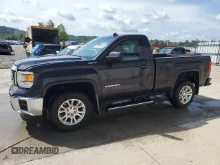 2014 GMC Sierra 1500 with VIN 1GTN1UEH2EZ387582, listed as a Copart auction lot 63795445 with 16,157 mi miles and Salvage title. Bid and sale history available at DreamBid. Image 1.