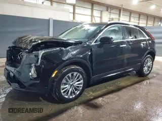 2025 Cadillac XT4 AWD Premium Luxury with VIN 1GYFZDR45SF121890, listed as a Copart auction lot 49257295 with 0 mi miles and Clean Title. Bid and sale history available at carsss.com. Image 1.