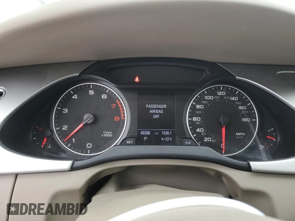2009 Audi A4 3.2L Prestige with VIN WAUMK78K89N010993, listed as a Copart auction lot 44842995 with 60,306 mi miles and Salvage Title. Bid and sale history available at carsss.com. Image 9.