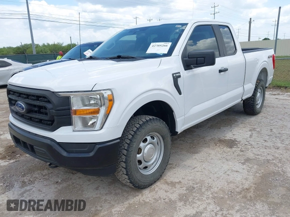 2021 Ford F-150 XL with VIN 1FTEX1EP1MKE18218, listed as a IAAI auction lot 42705266 with 83,041 mi miles and . Bid and sale history available at DreamBid. Image 17.