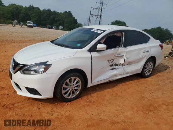 2018 Nissan Sentra SV z VIN 3N1AB7AP2JY242513, wystawiony jako Copart lot #54085325 z przebiegiem 75 502 mil mil oraz Szkoda całkowita • Salvage title. Historia ofert i sprzedaży dostępna na DreamBid. Obrazek 1.
