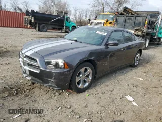2013 Dodge Charger SE with VIN 2C3CDXBG7DH730675, listed as a Copart auction lot 47398605 with 87,047 mi miles and Salvage Title. Bid and sale history available at carsss.com. Image 1.