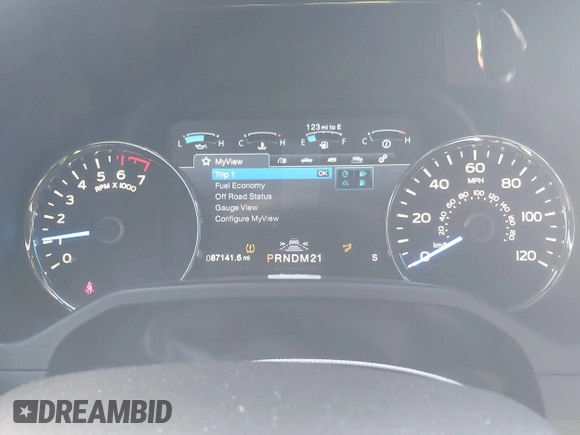 2015 Ford F-150 XLT with VIN 1FTEW1EG4FFC71147, listed as a IAAI auction lot 41733090 with 87,141 mi miles. Bid and sale history available at carsss.com. Image 7.
