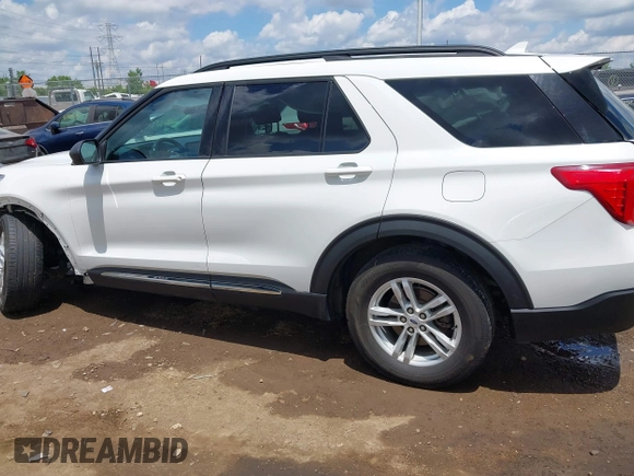 2023 Ford Explorer XLT with VIN 1FMSK8DH6PGC14487, listed as a IAAI auction lot 42381708 with 55,295 mi miles and . Bid and sale history available at DreamBid. Image 15.