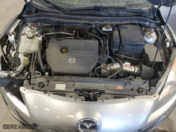 2011 Mazda Mazda3 s Sport with VIN JM1BL1K56B1376245, listed as a Copart auction lot 87845165 with 108,178 mi miles and Salvage Title. Bid and sale history available at carsss.com. Image 12.