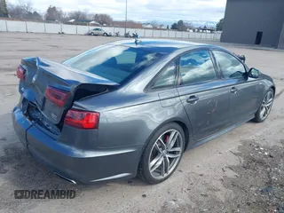 2018 Audi A6 Premium Plus with VIN WAUG3AFC0JN031229, listed as a IAAI auction lot 41653145 with 132,672 mi miles. Bid and sale history available at carsss.com. Image 4.