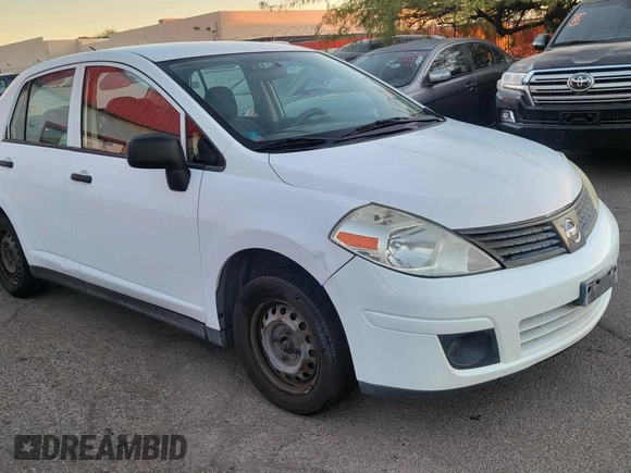 2010 Nissan Versa 1.6 with VIN 3N1CC1AP9AL379657, listed as a Copart auction lot 84449494 with 218,151 mi miles and Clean Title. Bid and sale history available at carsss.com. Image 1.