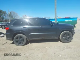 2014 Jeep Grand Cherokee Overland with VIN 1C4RJFCT5EC105880, listed as a IAAI auction lot 41701105 with 169,930 mi miles. Bid and sale history available at carsss.com. Image 14.